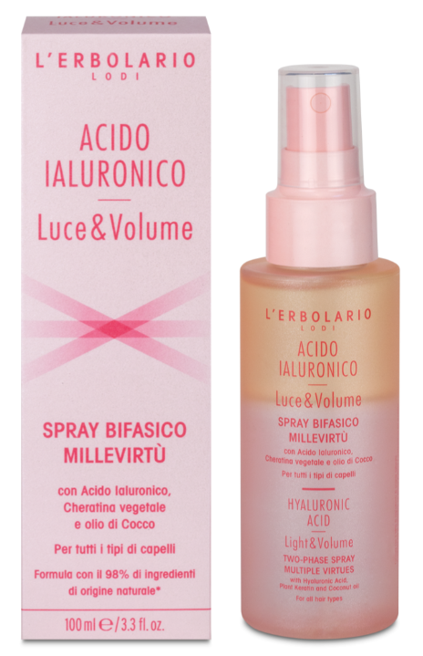 Acido Ialuronico Luce&Volume Spray Bifasico 100ml