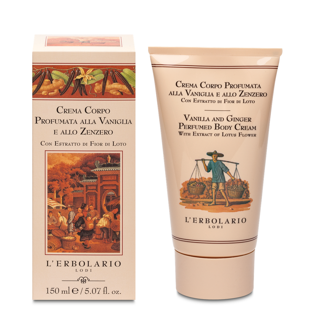 [026.296] Vaniglia e Zenzero Crema Corpo 150ml