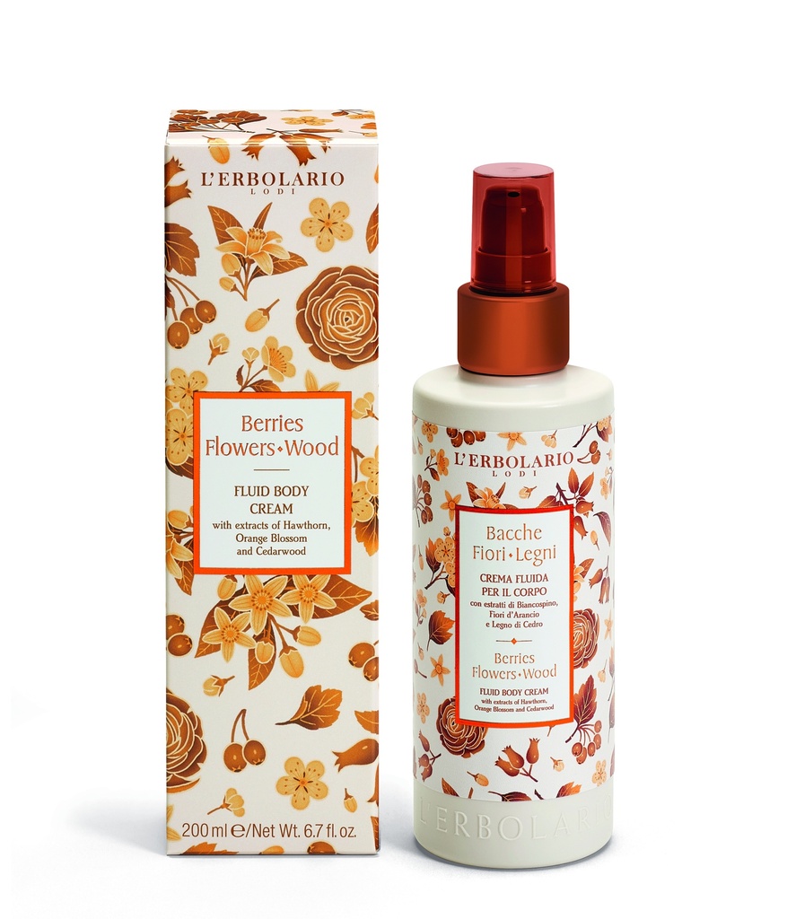 [026.073] Bacche Fiori Legni Crema Corpo 200ml